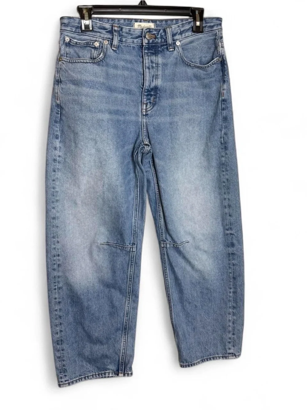Madewell The Darted Barrel-leg Jeans